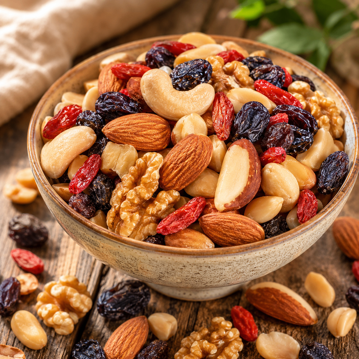 Kit com 2 pacotes de 1kg do Mix Tropical Nuts - vista 2